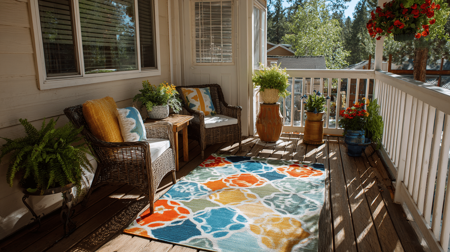 Use Outdoor Rugs for Comfort