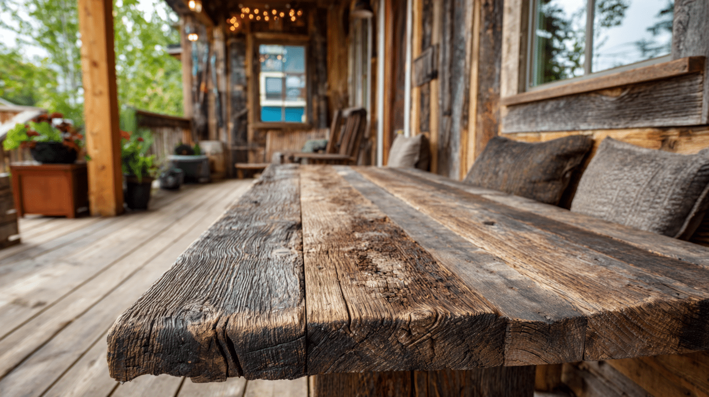 Use Reclaimed Wood for a Rustic Look
