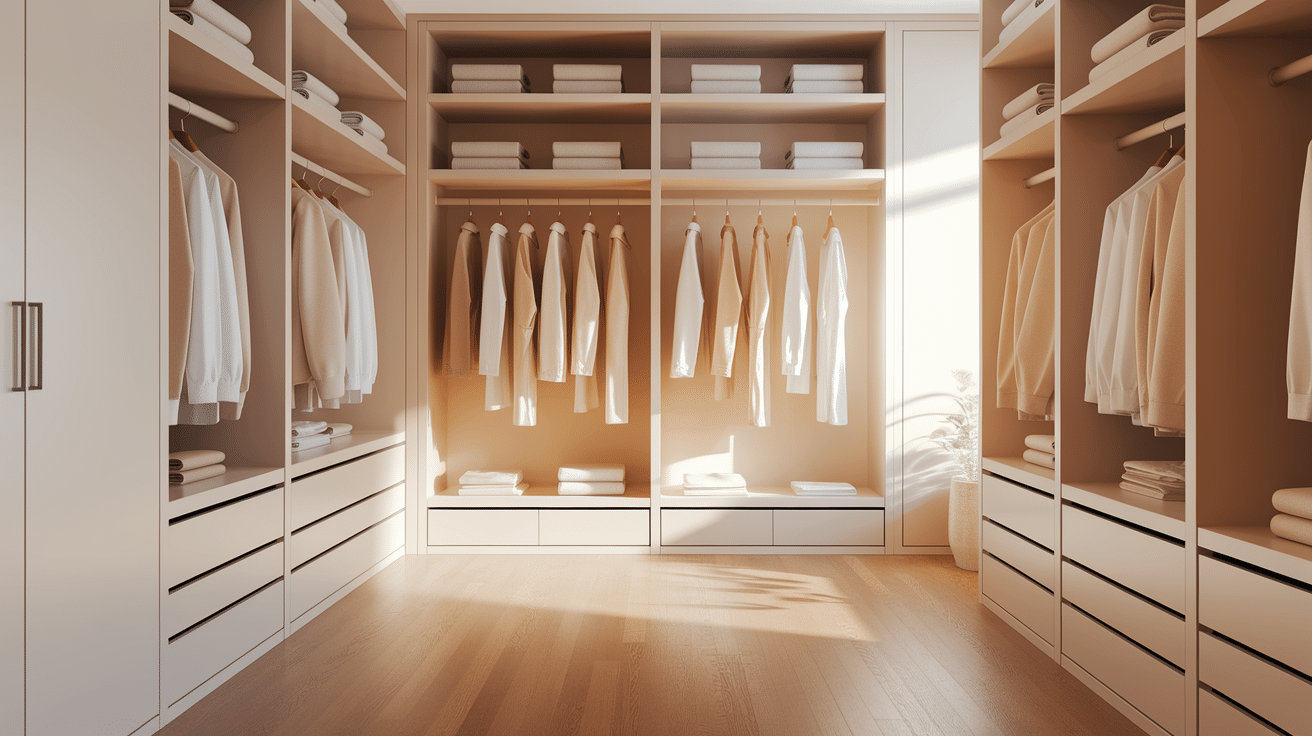 Minimalist Closets