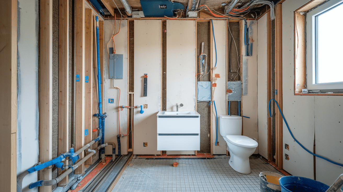 Plumbing and Electrical Rough-Ins