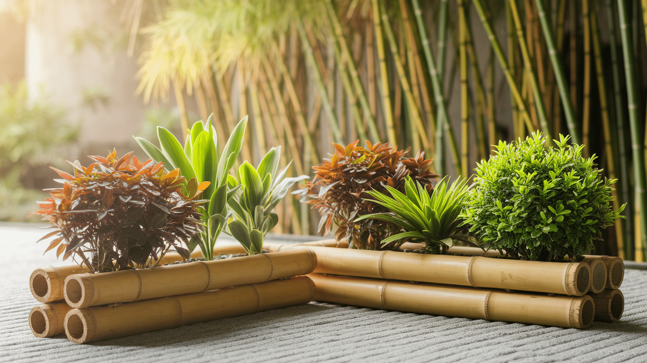 bamboo planters
