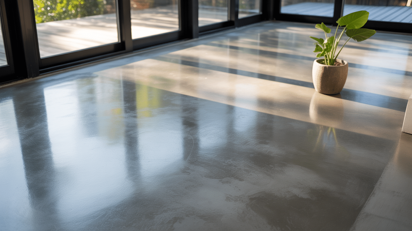 concrete flooring