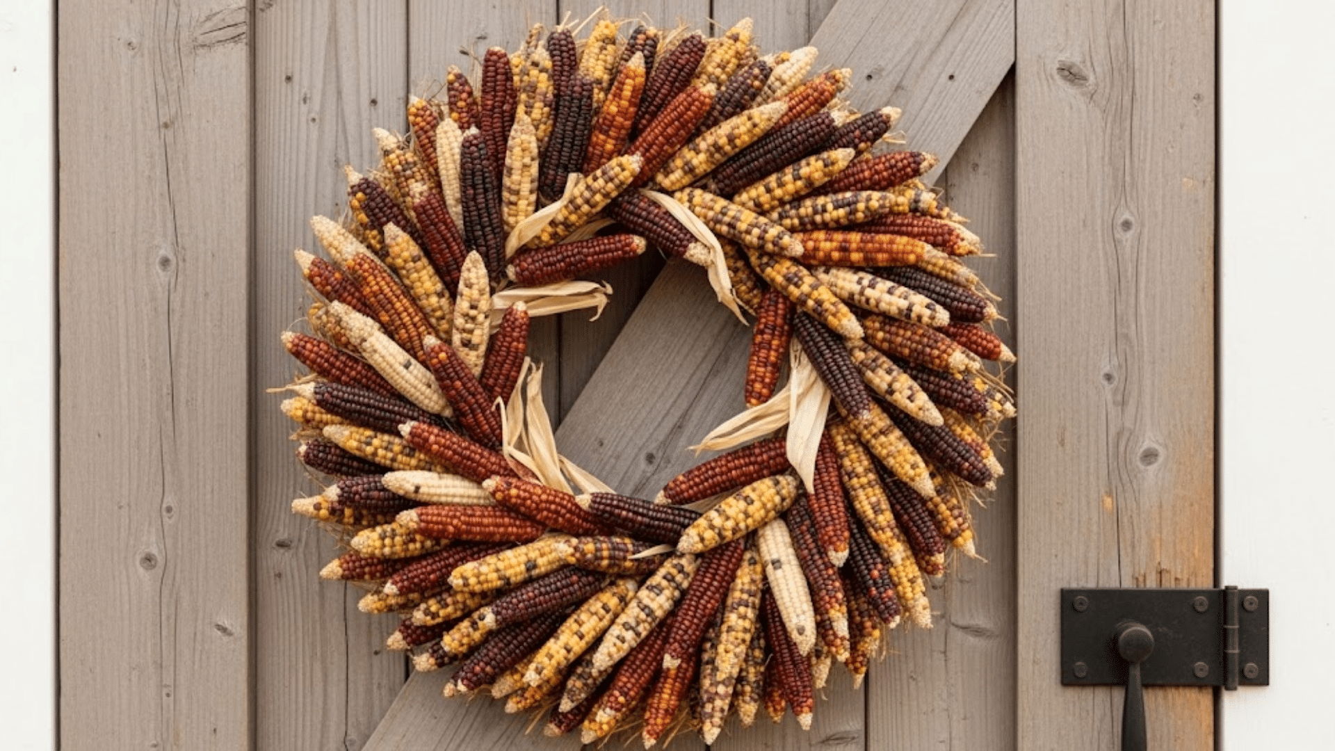 Indian Corn Wreath