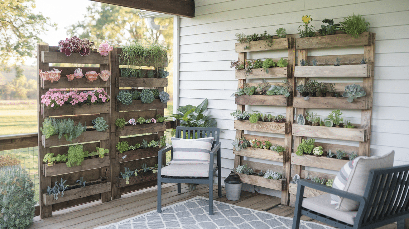 diy pallet garden