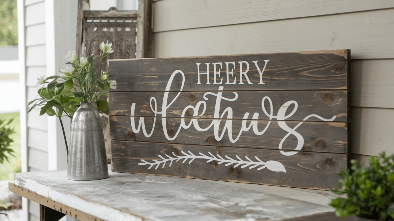 diy wooden sign