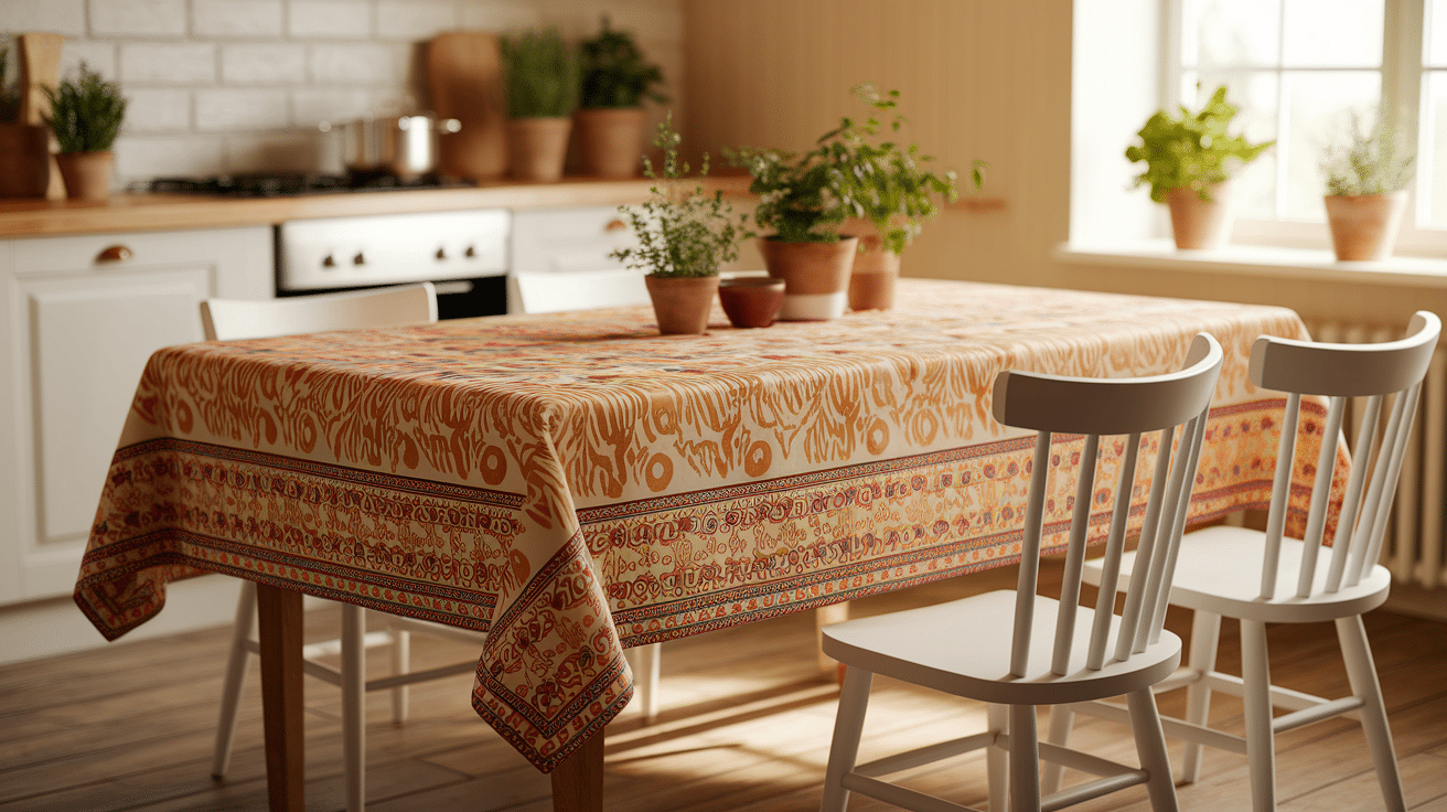 kitchen table cloth
