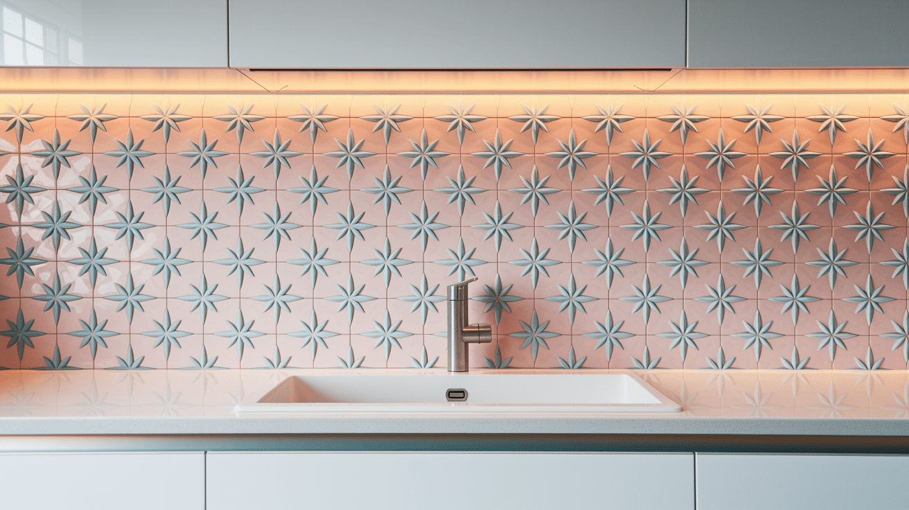 modern kitchen walls