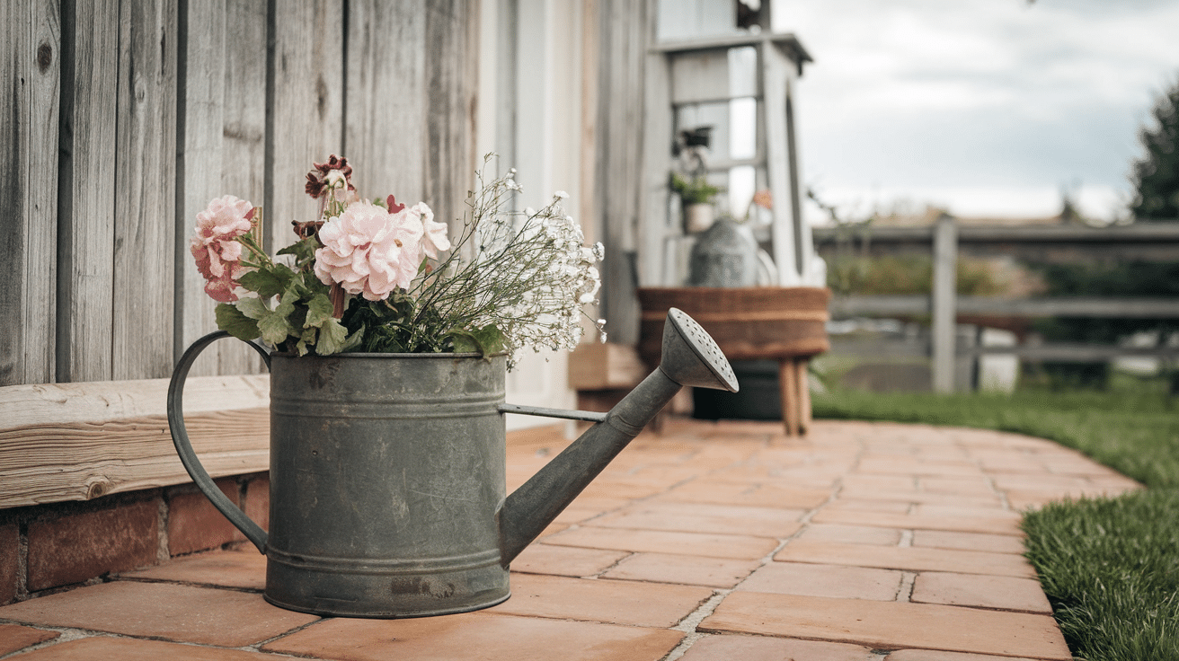 old fashion watering pot