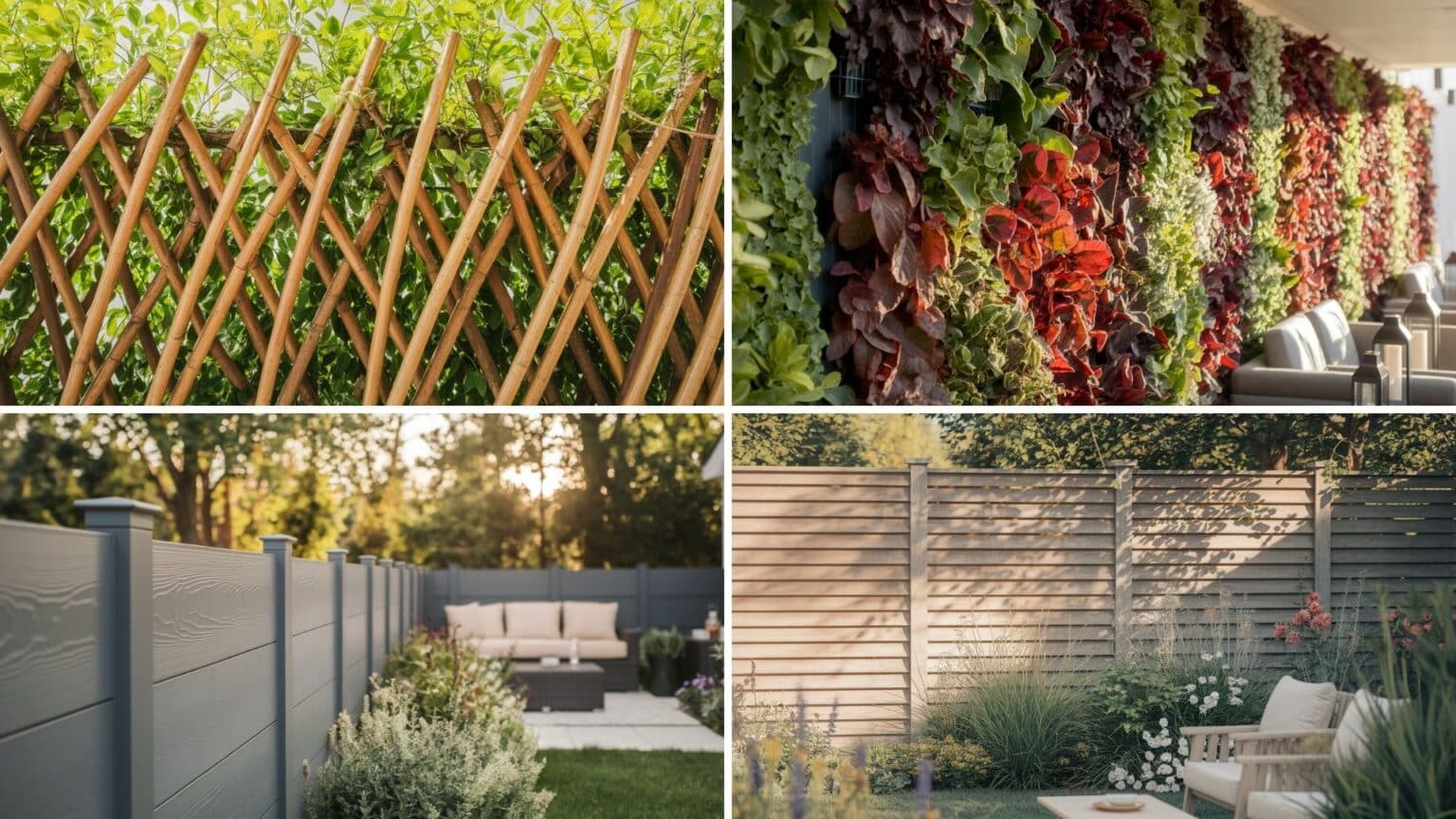 Privacy Types 31 Best Privacy Fence Types for Your Home - Le Meridien Chambers