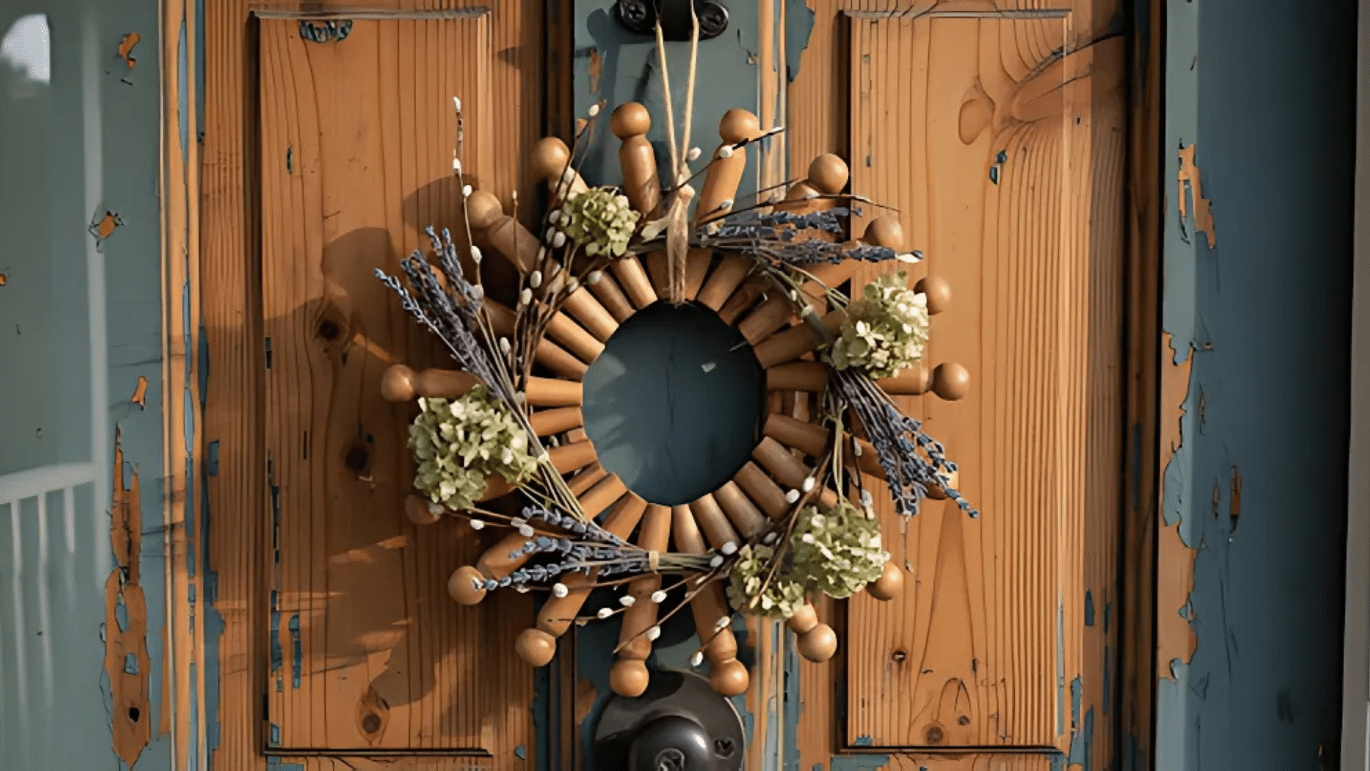 Shaker Peg Wreath