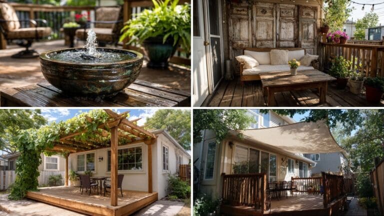 small deck ideas on a budget