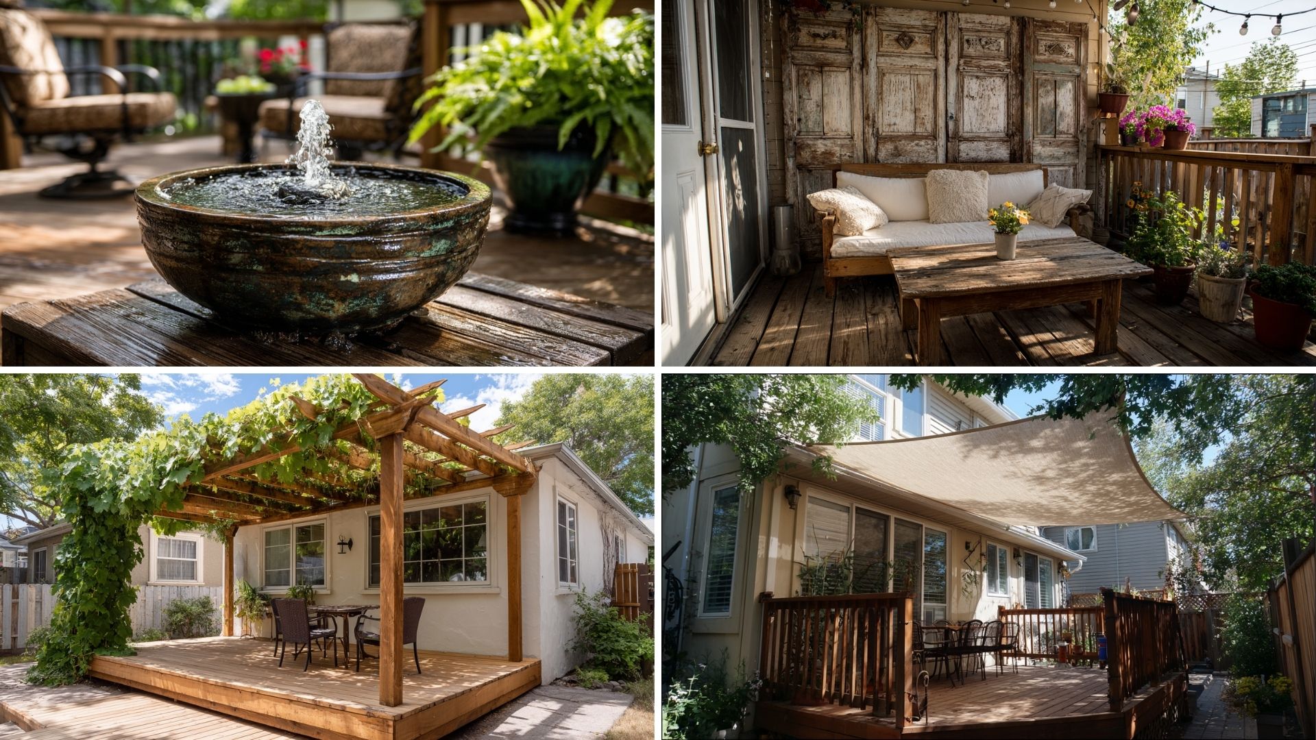 small deck ideas on a budget