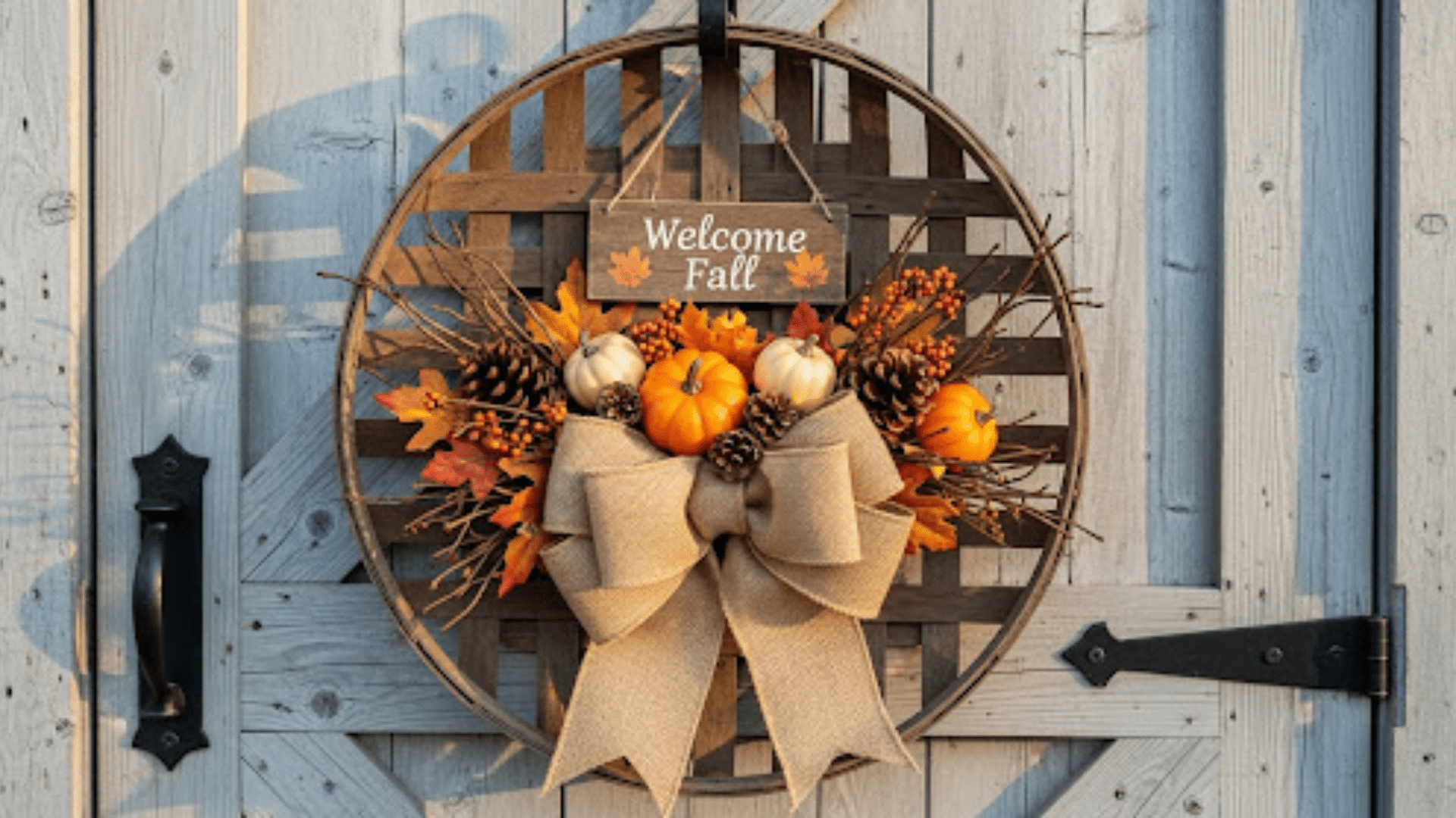 Tobacco Basket Door Hanging