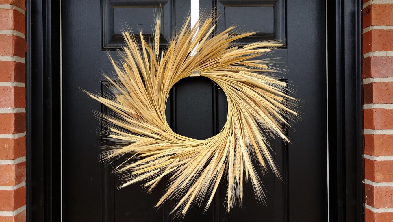 Wheat Bundle Wreath