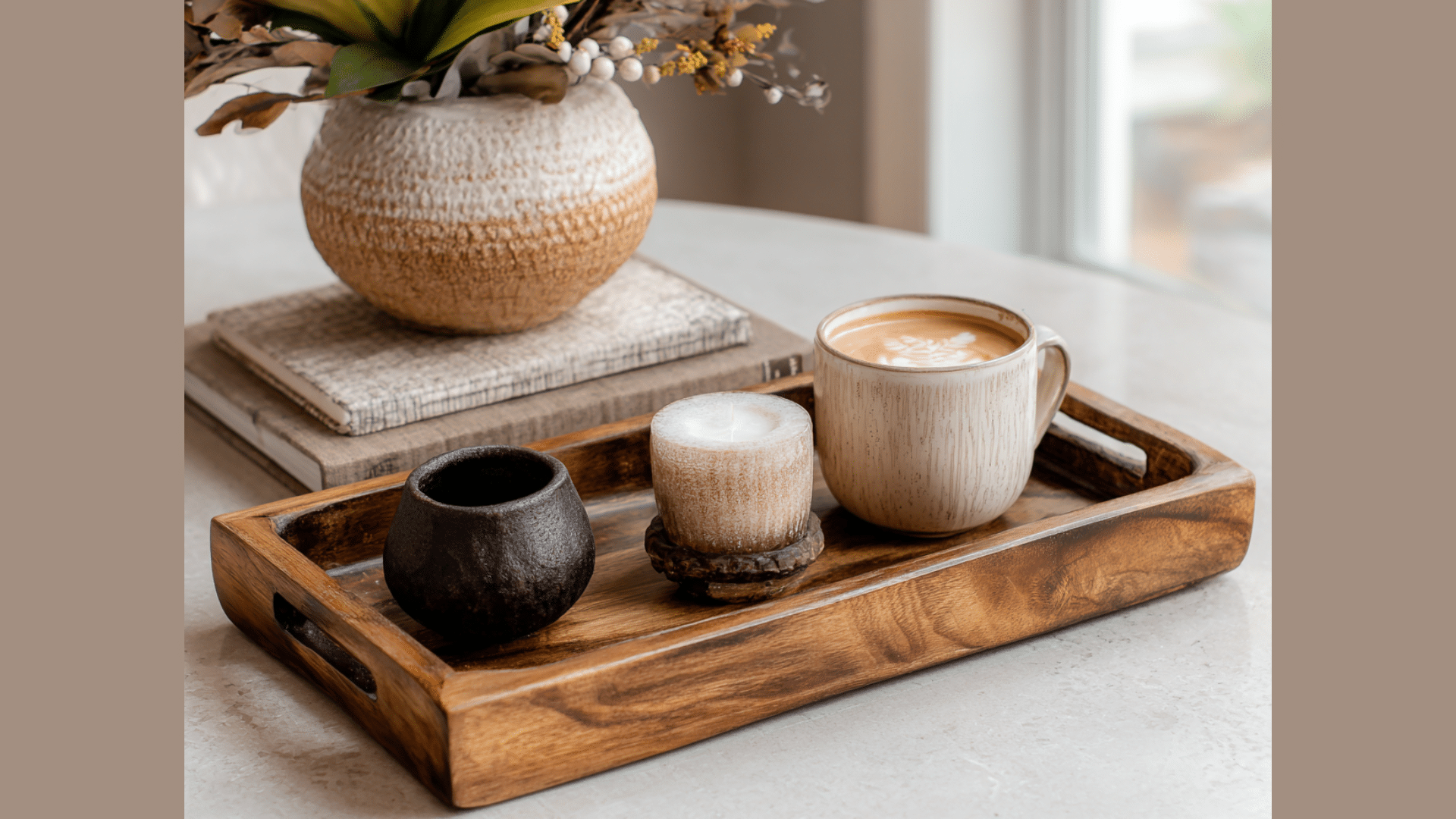 wooden tray